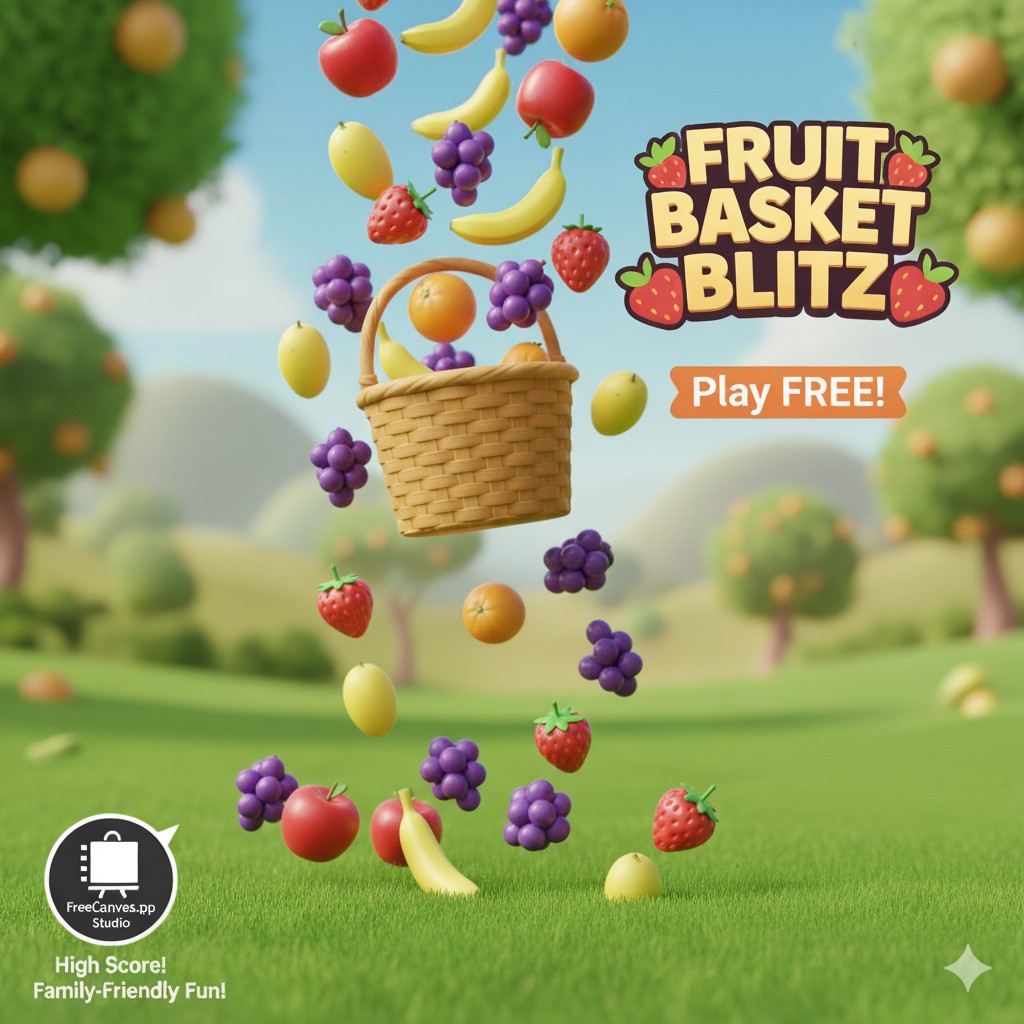 Fruit Basket Blitz: The Ultimate Free Fruit Catching Arcade Game